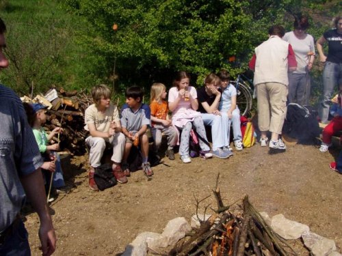 Otvírání studánky - 30.4.2005